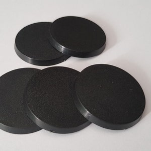 Pack of 5/10 x 50mm Bases for Wargaming