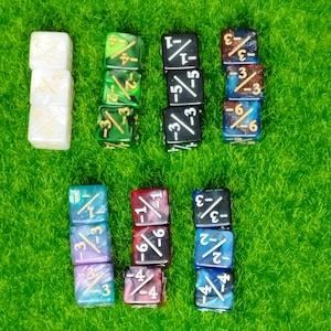 Tcg Magic Counter -Negative NUR Dice, mehrere Optionen