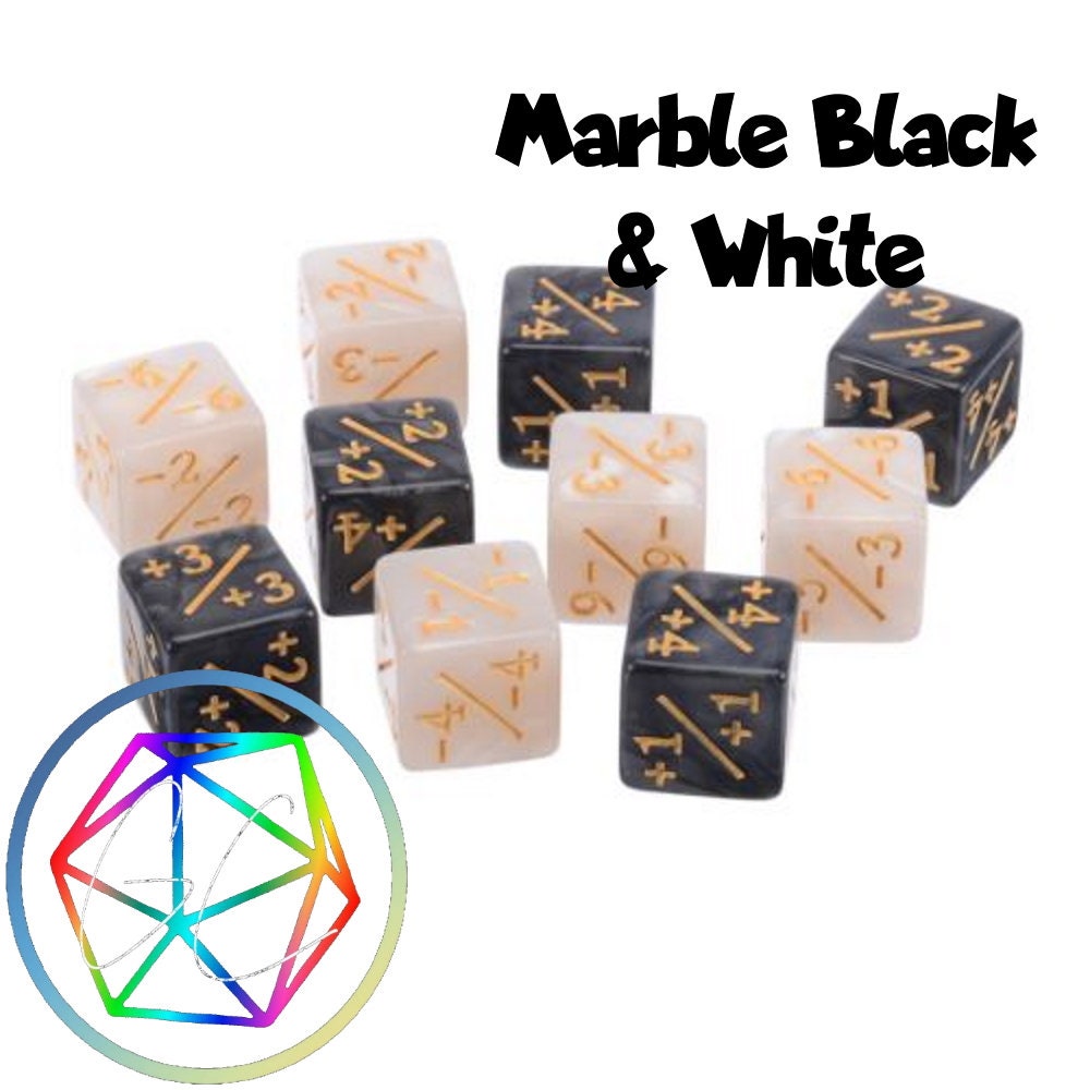 Magic the Gathering Dice Set of 10/5 Etsy UK