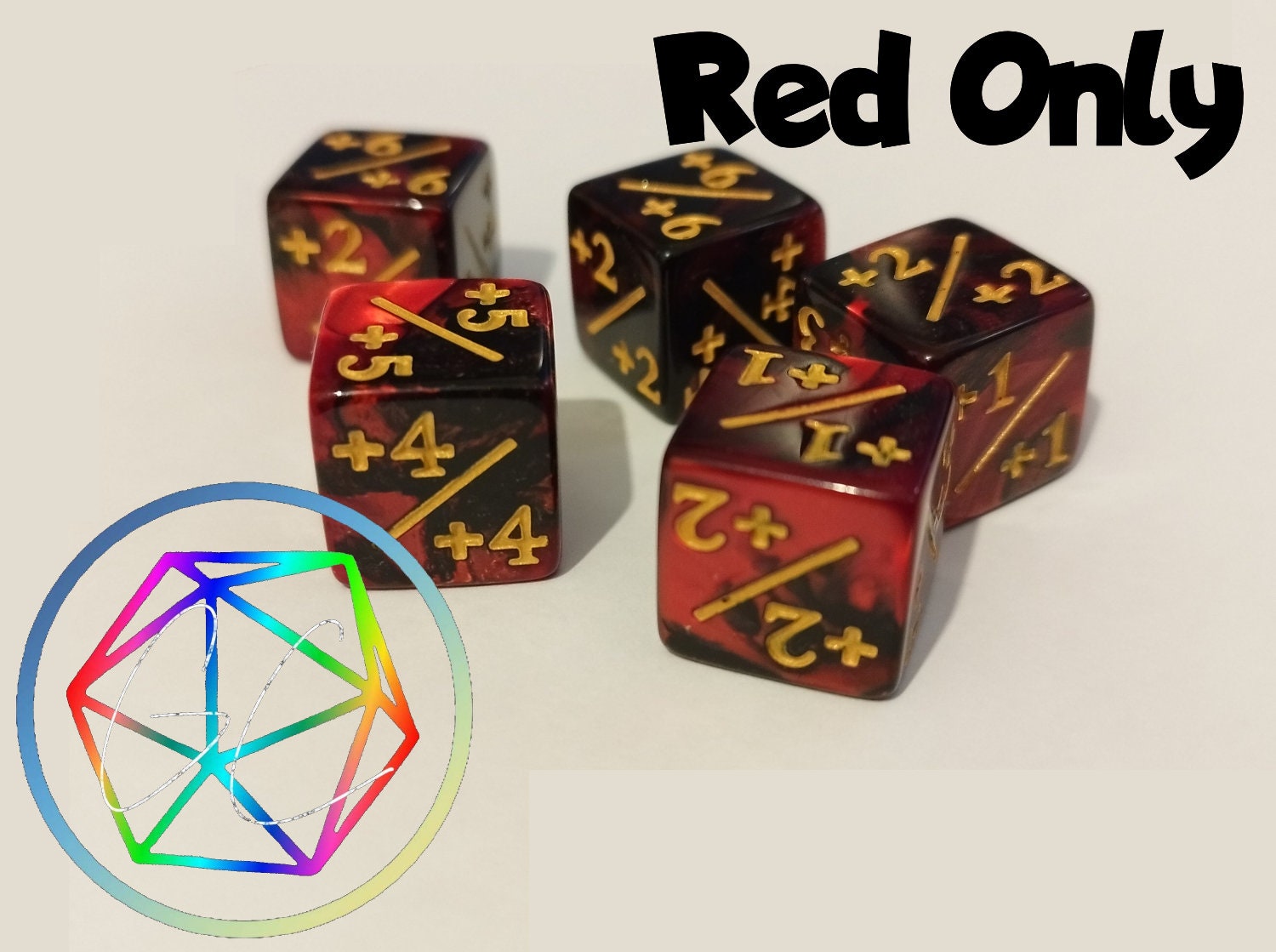 Magic the Gathering Dice Set of 10/5 Etsy UK