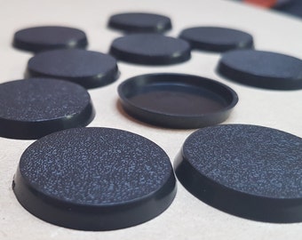 Pack of 10/20 x 32mm Bases for Wargaming (Warhammer/Kings of War/Reaper/Bloodbowl)