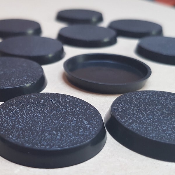 Pack of 10/20 x 32mm Bases for Wargaming (Warhammer/Kings of War/Reaper/Bloodbowl)