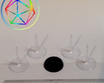 Pack of 5 32mm Flying Bases for Wargaming