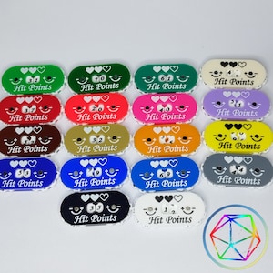 Magic Life/Wound/Mana Trackers for TTRPG and TCG Games Opaque