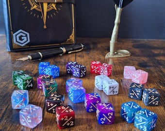TCG Magic Counter +Positive ONLY Dice, multiple options