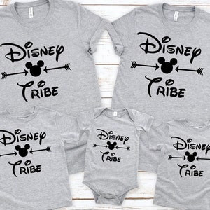 DIsney Tribe, Disney Shirts, Disney Family, Family Shirts, Matching Shirts,Tribe, Family, Disney World, Disneyland, Disney Family Shirts2025