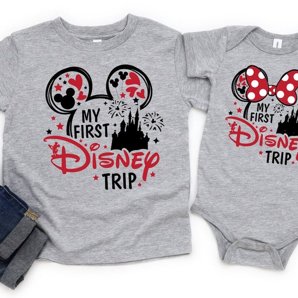 My 1st Trip to Disney, My First Trip To Disney,  Disney Family, Family Vacation, Disney Family, Disney Vacation, Disney Family Shirts