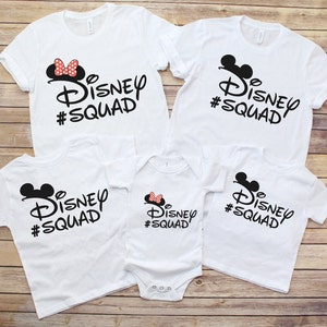 Disney Squad, Disney Family, Shirt Disney, Family Vacation, Disney Family, Mickey, Minnie, Disney Family Shirts, Disney Family Shirts 2025