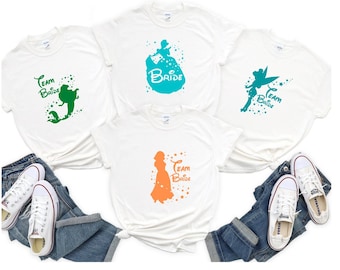 Disney Bridal Party Shirts, Bridal Party Shirts, Bride, Disney Bride, Bachelorette, Disney Bachelorette party, Disney wedding, disney family