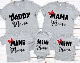 Disney Family Shirts, Mama Mouse, Daddy Mouse, Mini Mouse, Disney Family, Shirt Disney, Family Vacation, Disney Family,  Disney Mom