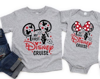 My 1st Disney Cruise My First Trip To Disney,  Disney Family, Family Vacation, Disney Cruise, Disney Vacation, Disney Family Shirts, Disney