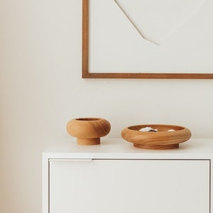 Wooden bowls Kami and Yuma in a set the perfect ensemble image 1