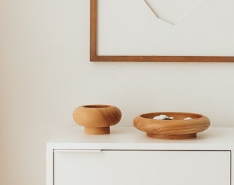 Wooden bowls Kami and Yuma in a set - the perfect ensemble