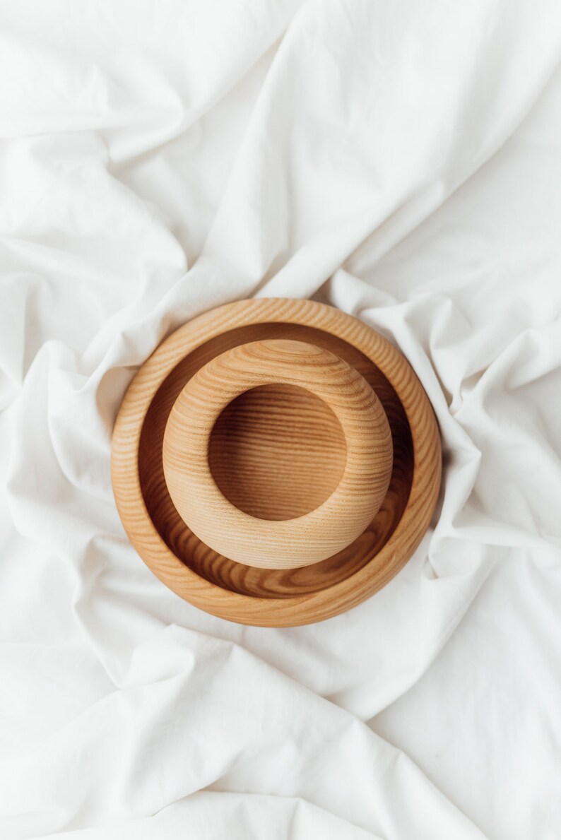 Wooden bowls Kami and Yuma in a set the perfect ensemble image 7