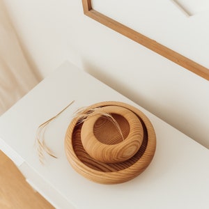 Wooden bowls Kami and Yuma in a set the perfect ensemble image 3