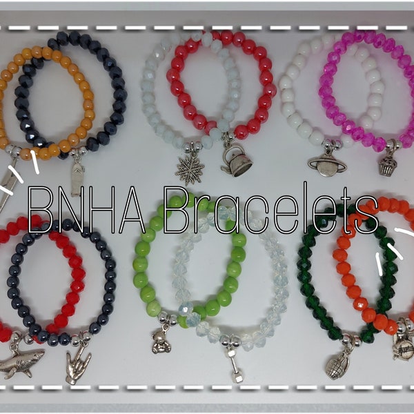 Mha Themed Bracelets