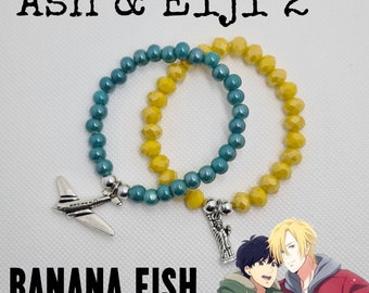Banana Fish Themed Bracelets Etsy UK