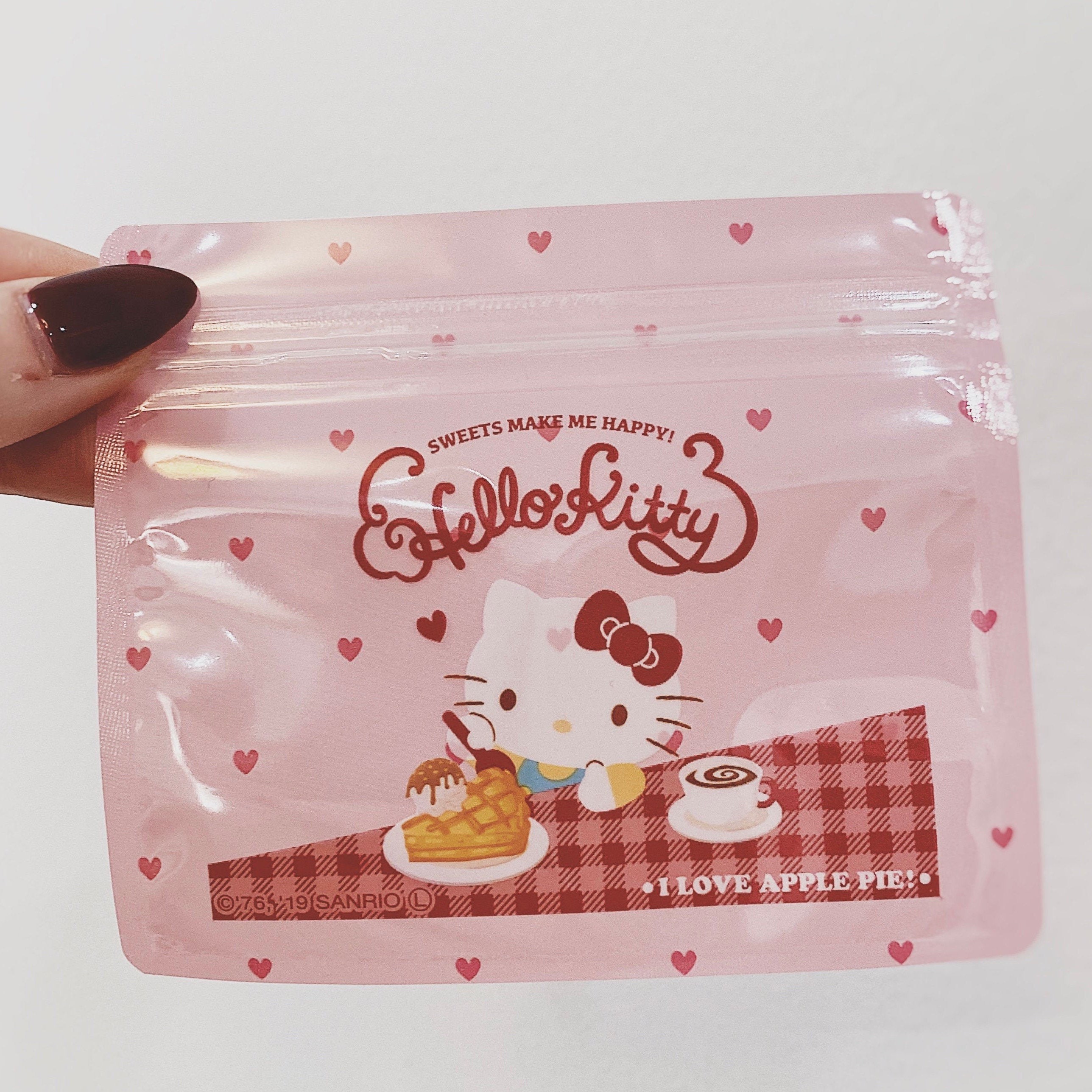 RARE Hello Kitty Apple Pie mini ziplock bag petit 10 ct Etsy