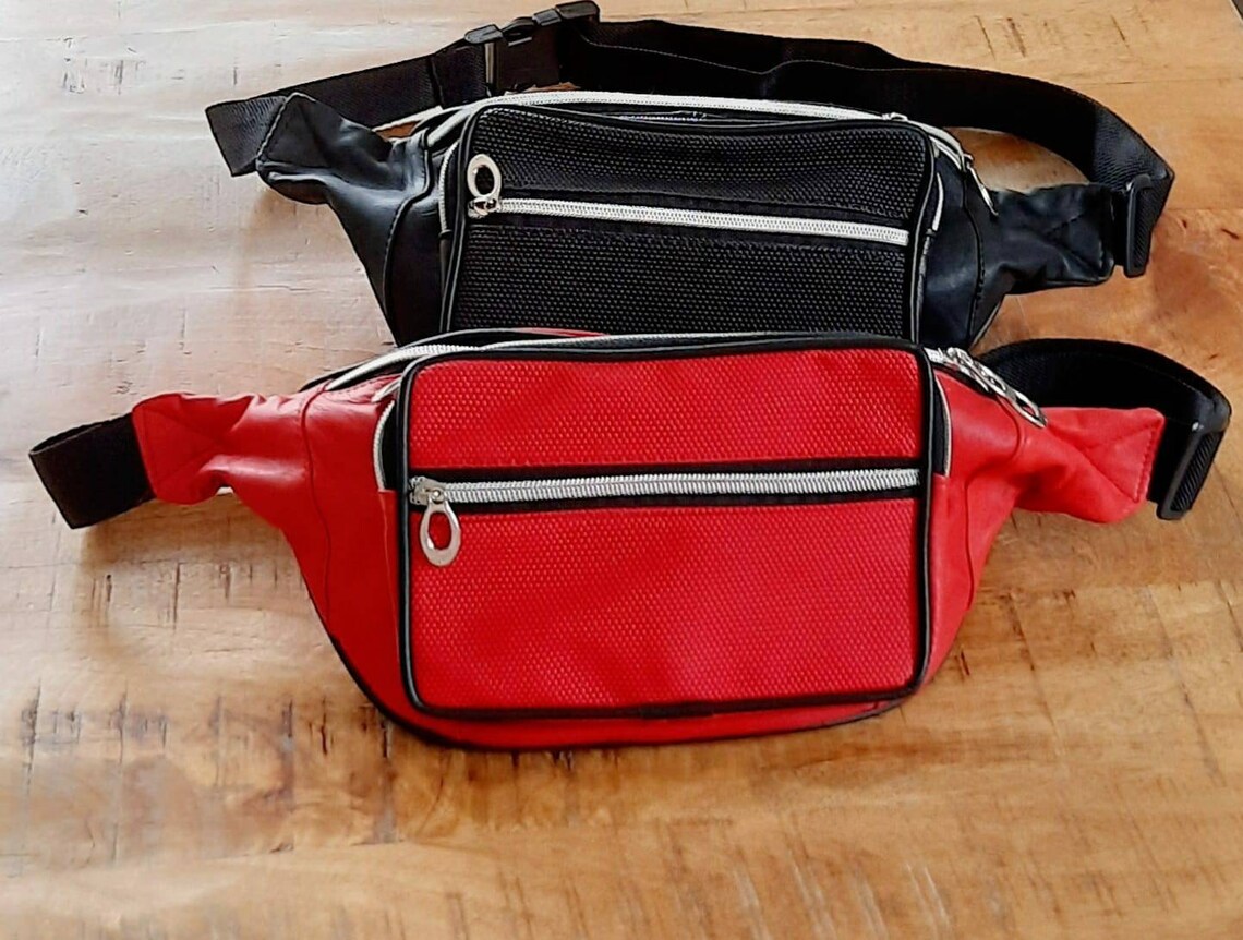 Belly bag leather men and women nappa leather belt bag for Etsy