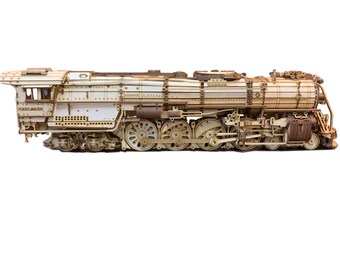 L&NRR 4-4-0 american 32mm gauge 木製モデル 1873 American 4-4-0 Locomotive 