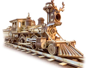 Vintage Toy Special Western Steam Locomotive for Collecting