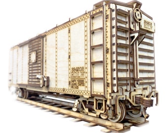 40ft. Steel Boxcar Kit