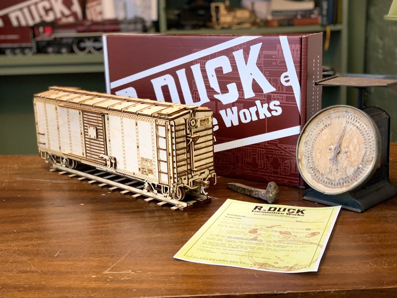 40ft. Steel Boxcar Kit - Etsy