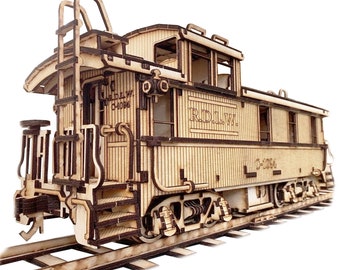 C-1094 Wood sided Caboose Kit