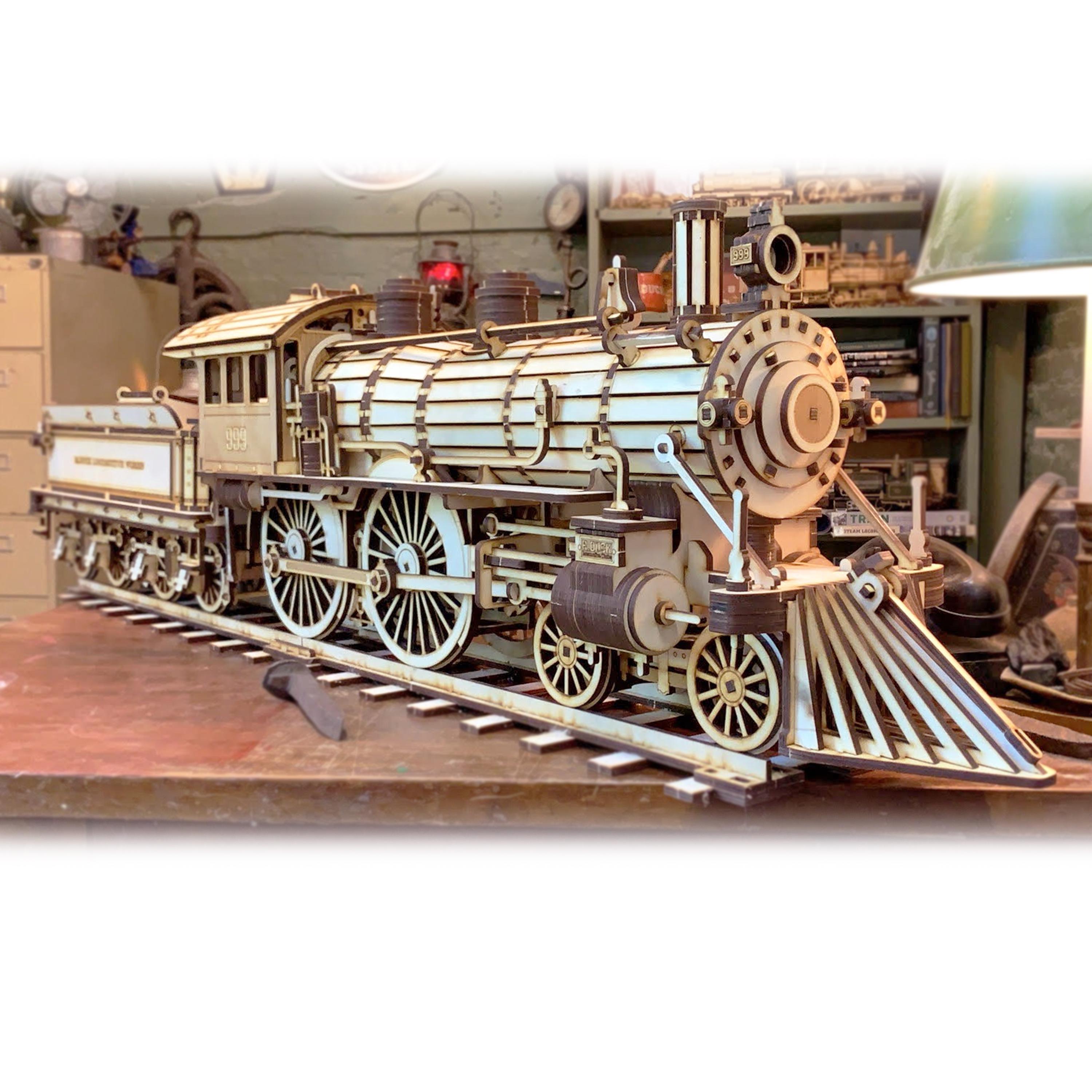 注目ブランドのギフト SUPER-SCALE 1893 Etsy - 4-4-0 American 鉄道模型