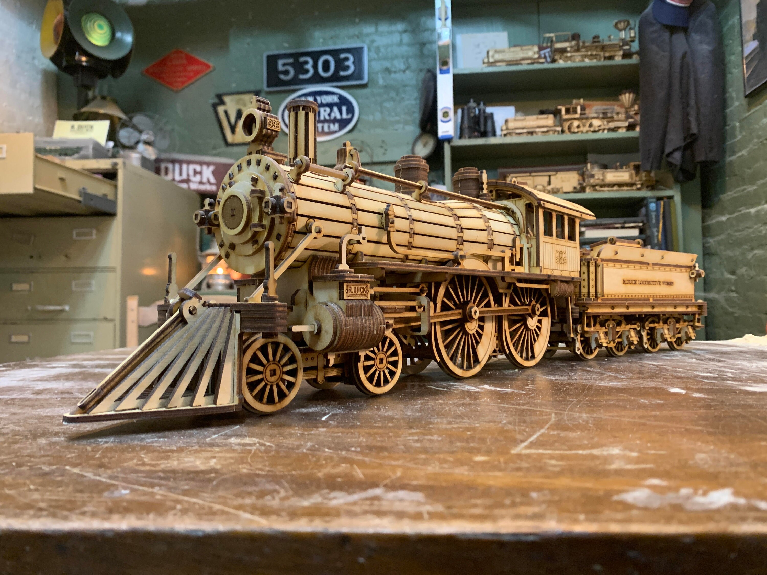 ファットダック 1893 AMERICAN 4-4-0 - Etsy