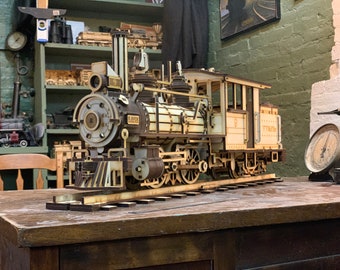 SUPER-SCALE : Portland Maine 0-4-4t Locomotive