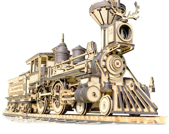 1873 American 4-4-0 Locomotive "Juno"