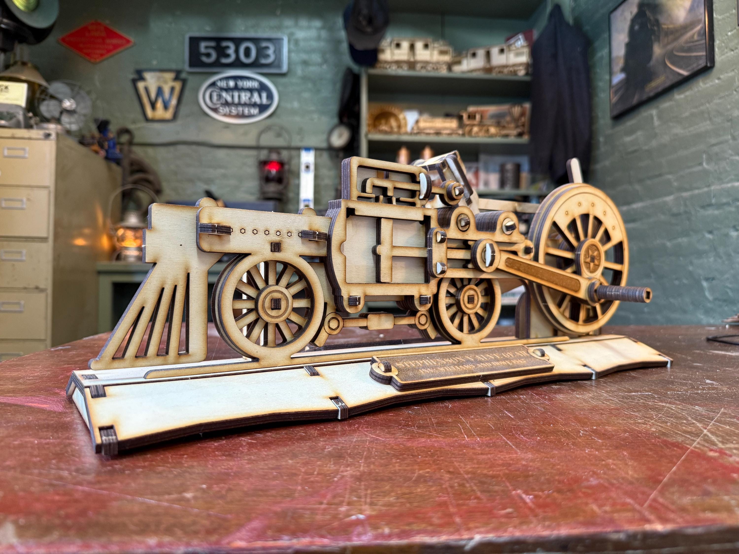 SUPER-SCALE : Stephenson Valve Gear Demonstrator