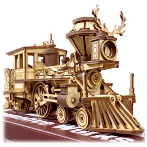 N Scale Train Model Wild West Railway Station Building Accessories Laser  Cut Kit