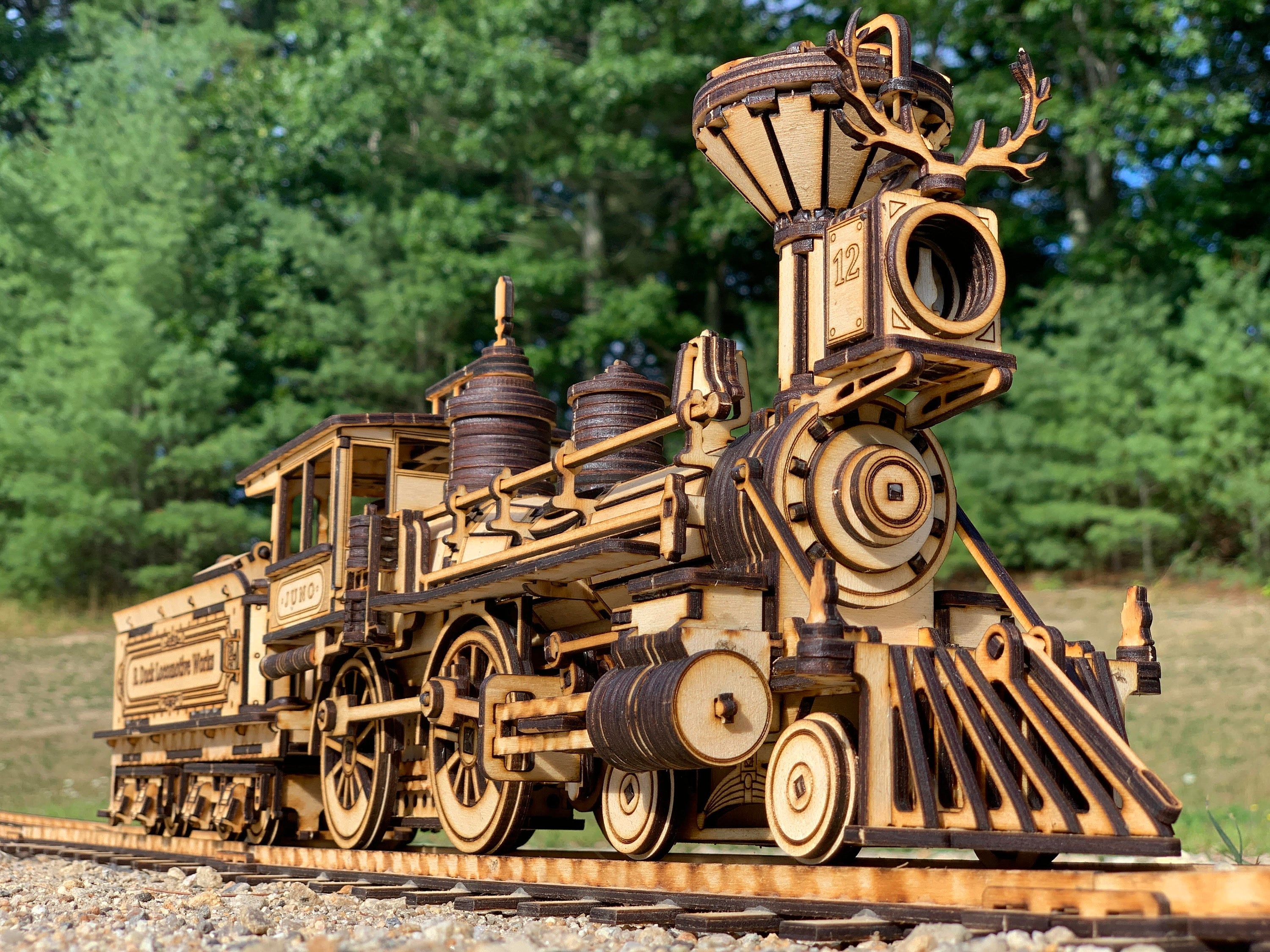 1873年製アメリカン4-4-0機関車「ジュノ」 - Etsy 日本