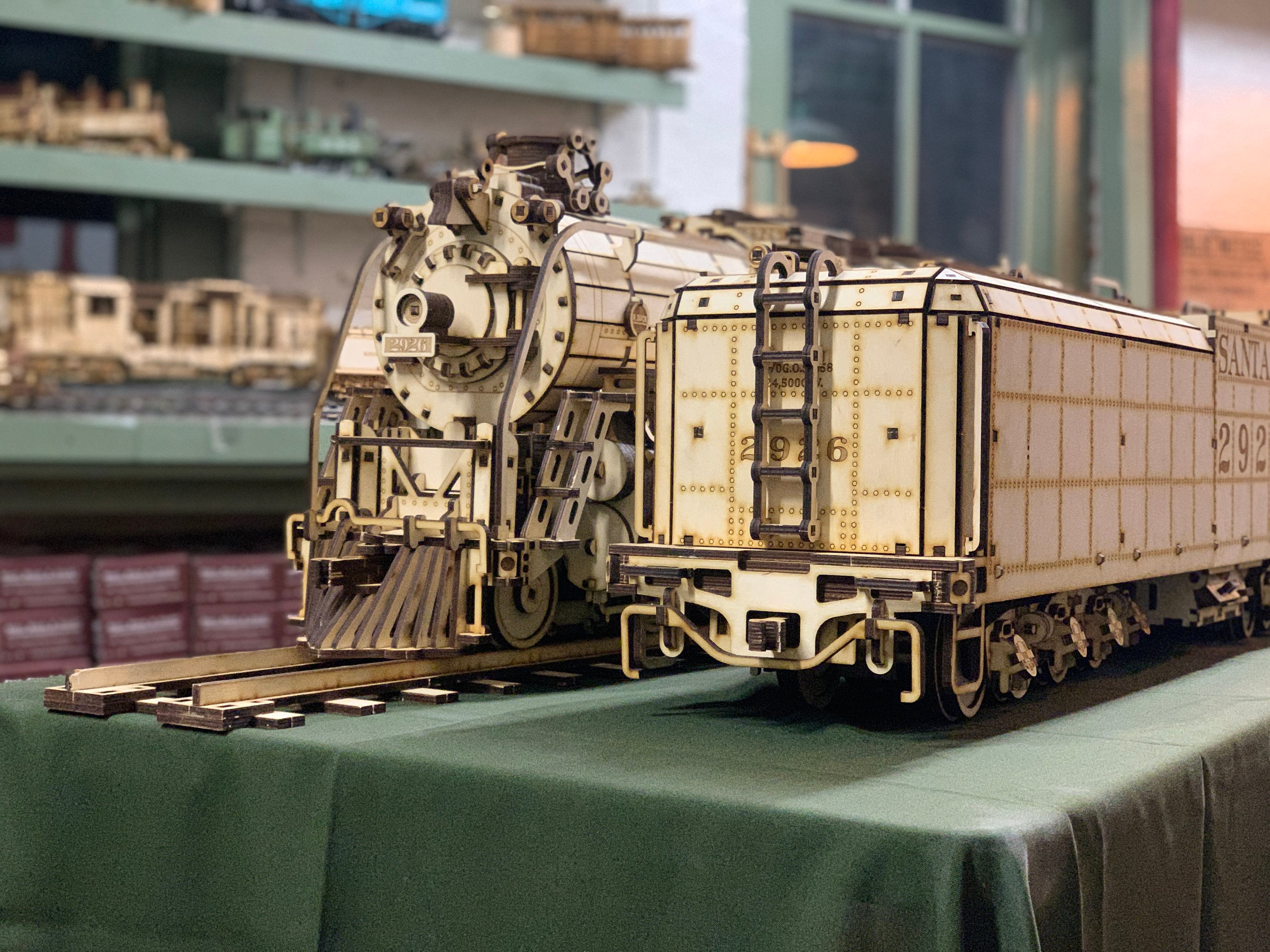 SUPER-SCALE: 1944 4-8-4 Locomotive and Tender Kit - Etsy