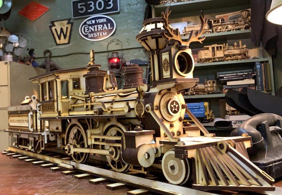 SUPER-SCALE : 1871 C-25 2-4-0 Montezuma Locomotive - Etsy