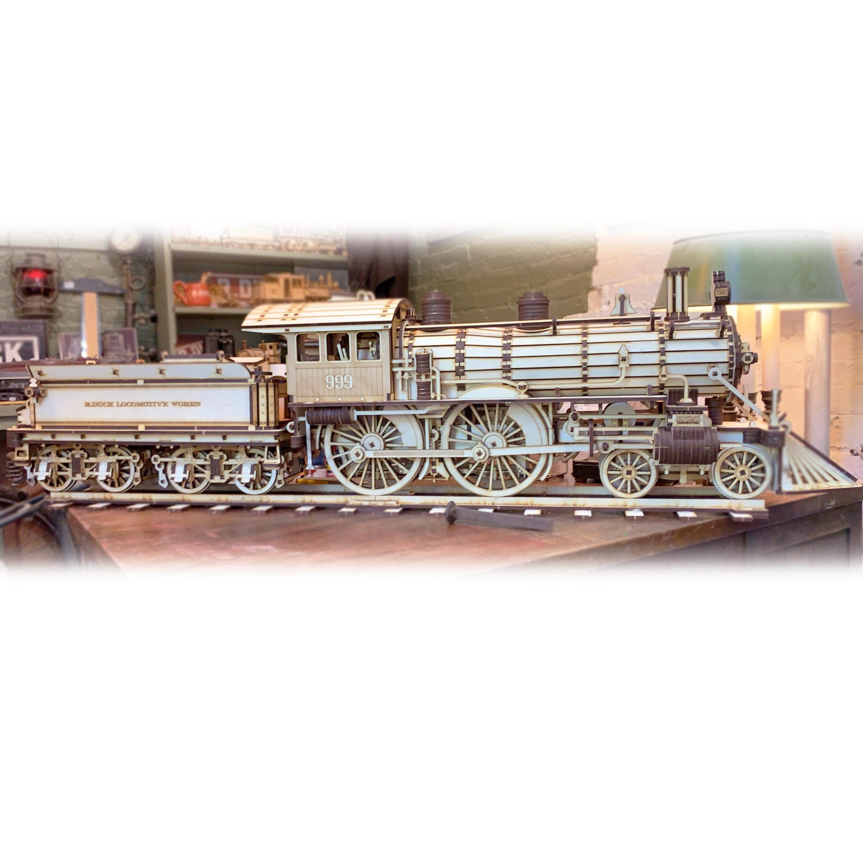 L&NRR 4-4-0 american 32mm gauge 木製モデル L&NRR 4-4-0 american 32mm gauge 木製モデル - メルカリ