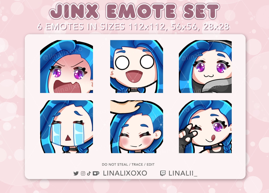Step On Me Jinx (´▽`ʃƪ)♡ — Have some quickly made discord icons of