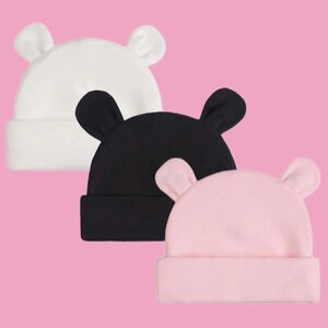 Beanies, Baby/Toddler Unisex, Toddler Beanie, Bear Ear Beanies