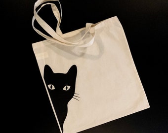 Cat Tote Bag Cat Lover Gift Rescue Kitten Tote Bag Feline Lover Gift Cat Mom Tote Bag Cat Gift Cute Cat Tote Bag Cat Face Tote Bag Gift Cats