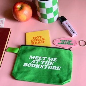 Book Motel Keychain: Bookish Reader Gift for Book Club