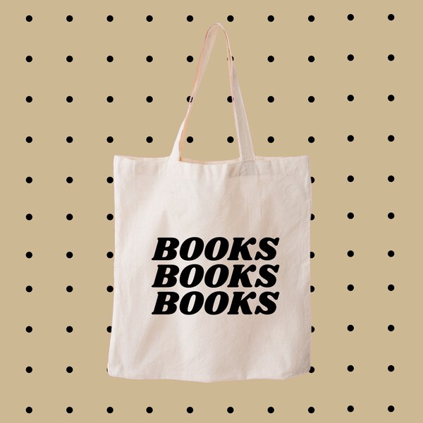 Book Club Tote Bag Library Book Bag Book Club Gift Tote Bag for Readers Tote Bag Book Lovers Bookish Tote Bag Book Library Bag Reading