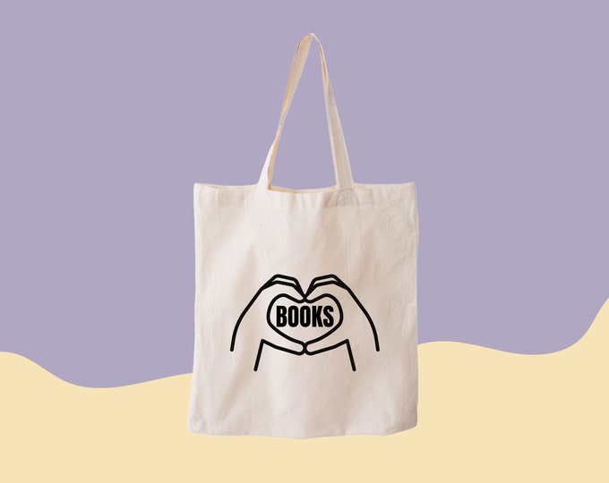 Bolso de mano Biblioteca librería Bolsa de libros Lectura Bolsa de mano para los amantes de los libros Literatura Bolsa de mano Regalo para lectores Bolsa de mano Libros Regalo Club de libros Merch