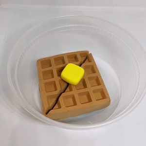DIY Belgian Waffle Slime image 2