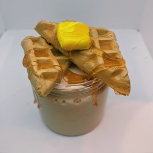 DIY Belgian Waffle Slime