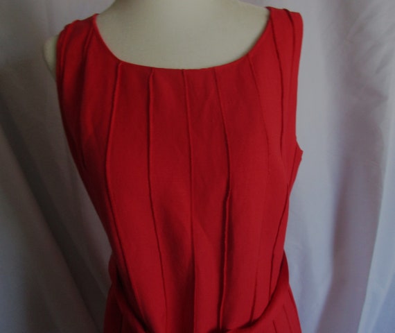 SIZE 6 CALVIN KLEIN Classic 60s Style Pleated Pan… - image 6