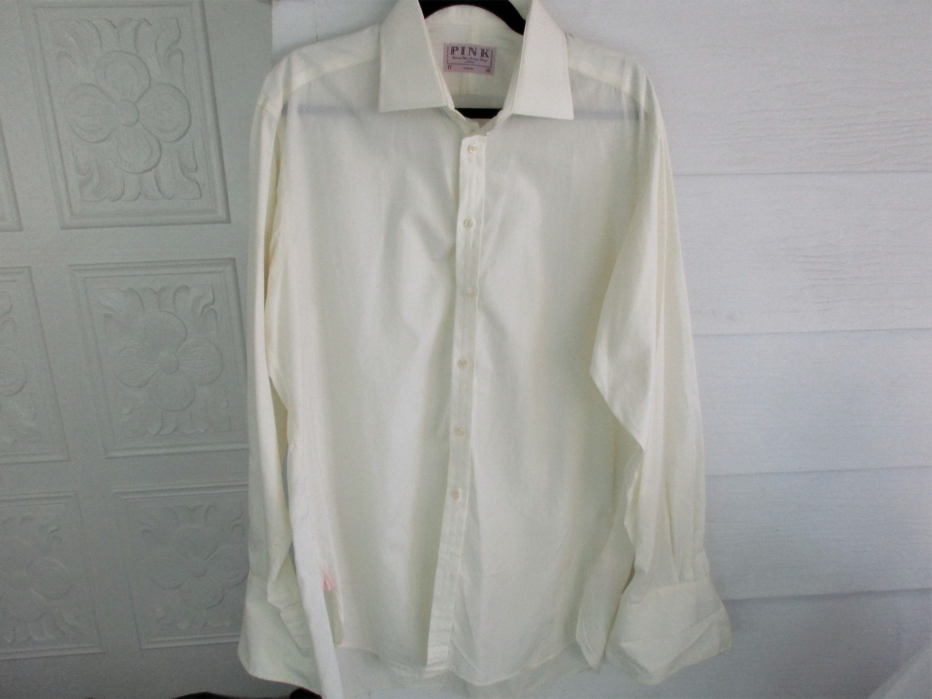 Thomas Pink Marcella Super Slim-fit Double-cuff Evening Shirt in White for  Men