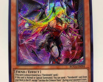 Lacrima the Crimson Tears | Secret Rare | Orica PROXY - Etsy