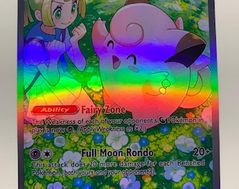 Lillie’s Clefairy ex 184/159 | FULL HOLO | Orica PROXY